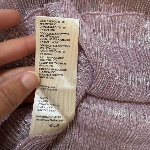 Saylor x BHLDN Wallis Deep V Midi Dress Size Small NWT - Picture 7 of 13